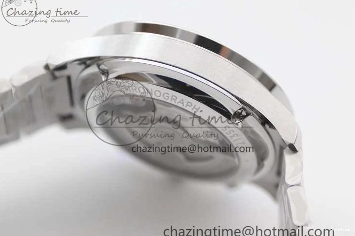 MIROTIME 1223 FastDry Portugieser Chronograph IW371615 ZF Best Edition Green Dial on SS Bracelet A7750 (Slim Movement) 7038